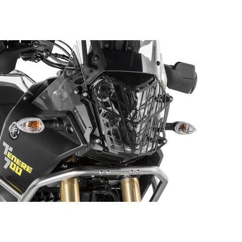 01-632-5095-0 Protezione fari con chiusura veloce per Yamaha Tenere 700 (-2024) *OFFROAD USE ONLY*