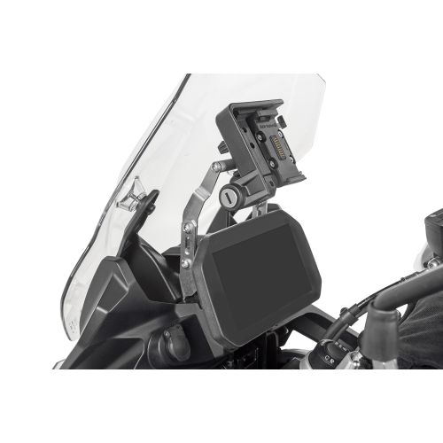 01-082-5414-0 Adattatore montaggio staffa al di sopra degli strumenti GPS V2.0, regolabile in altezza per BMW F900GS Adventure, F850GS/ Adventure, F800GS(2024-), F750GS