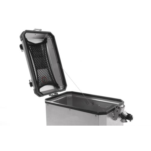 01-050-0821-0 Luggage net M, for pannier lids, original aluminum case BMW R1250GS/ R1250GS ADV/ R1200GS ADV/ F850GS/ F850GS ADV/ F800GS/ F800GS ADV
