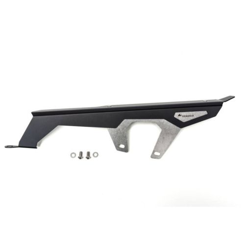 01-371-5045-0 Protezione catena, anodizzata nera per KTM 1050 Adventure/ 1090 Adventure/ 1290 Super Adventure (-2020)/ 1190 Adventure/ 1190 Adventure R