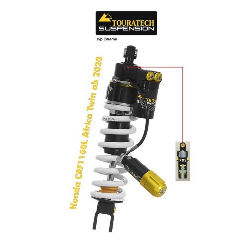 01-403-5871-0 Touratech Suspension Ammortizzatore per Honda CRF1100L Africa Twin dal 2020 Tipo Extreme