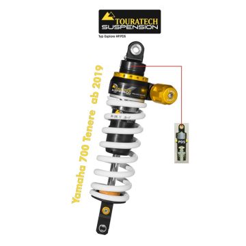 01-632-5860-0 Touratech Suspension Federbein fuer Yamaha 700 Tenere (2019-) Typ Level2
