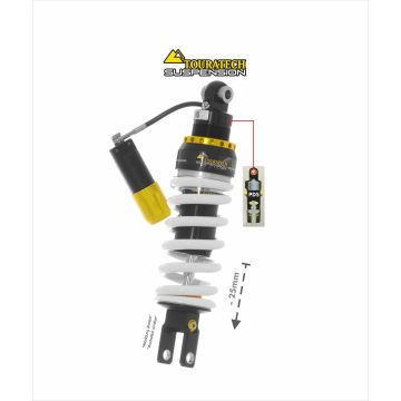 01-401-5866-0 Touratech Suspension Tieferlegung (-25mm) fuer Honda XL 750 Transalp (2023-) Typ Level2
