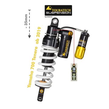 01-632-5871-0 Touratech Suspension Tieferlegung -35mm Yamaha 700 Tenere ab 2019 Typ Extreme